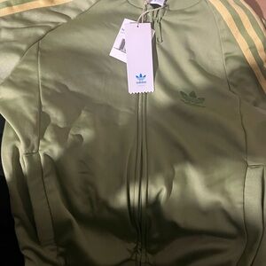 Adidas Soft Green Supergirl Jacket